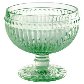 GreenGate Dessertschaal Alice lichtgroen 300 ml (9.8 x Ø10.4 cm) - Dessertglas - Ijscoupe