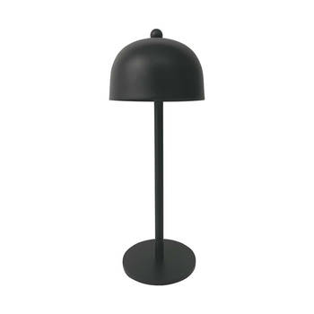 V-TAC VT-1052-B Zwarte oplaadbare tafellamp - IP20 - 3W - 200 Lumen - 3IN1