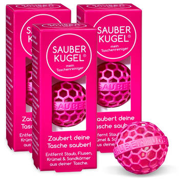 Sauberkugel - Tassenreiniger - Schoonmaakbal - Roze - Herbruikbaar -