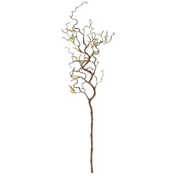 Bellatio flowers & plants Paastakken - kronkelhazelaar - kunststof - 66 cm - paasdecoratie - Feestdecoratievoorwerp