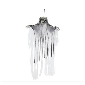 Fiestas Horror/halloween decoratie skelet spook bruid pop - hangend - 70 cm - Halloween poppen