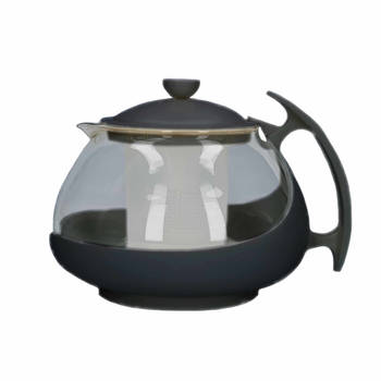 French press koffiemaker/cafetiere glas - Koffie zetter met filter - 700 ml - Camping koffiezetters - Cafetiere