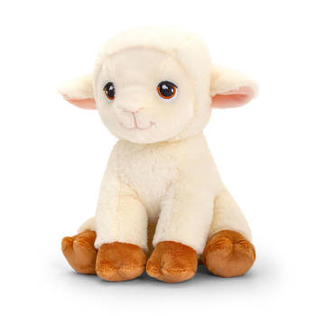 Pluche knuffel dier schaap/lammetjes 25 cm - Knuffel boederijdieren