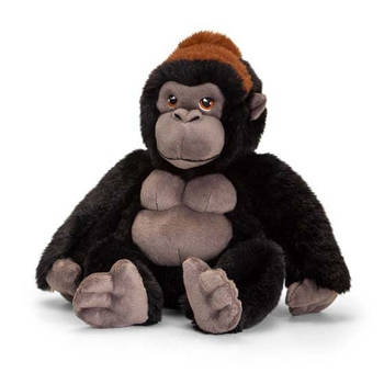 Kinder knuffels gorilla aap van 20 cm - Knuffeldier