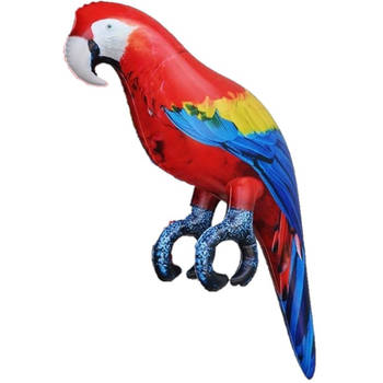 Opblaas ara papegaai vogel dieren 25 cm realistische print - Opblaasfiguren