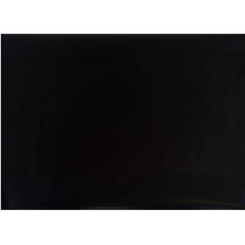 Decoratie plakfolie - 2x - zwart - 45 cm x 2 m - zelfklevend - Meubelfolie