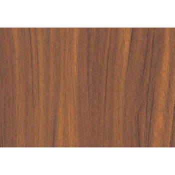 Decoratie plakfolie walnoot houtnerf look bruin 45 cm x 2 meter zelfklevend - Meubelfolie