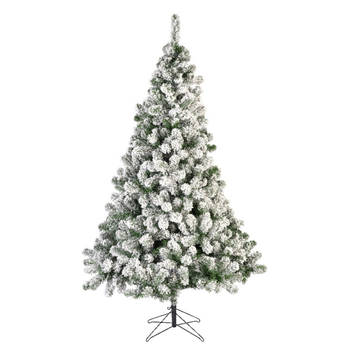 Kerst kunstboom Imperial Pine besneeuwd 180 cm - Kunstkerstboom