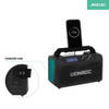 VONROC Accu bouwradio 20V - FM, bluetooth & USB - Bass-reflex poort speakers - Excl. accu en snellader