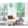 Honeycomb ballen mint groen 30 cm - Hangdecoratie