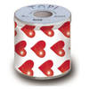 Liefdes Valentijn toiletpapier 3 laags - Feestdecoratievoorwerp