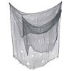 Horror/halloween deco wand/plafond gordijn stof - grijs - 200 x 500 cm - griezel uitstraling - Feestdeurgordijnen