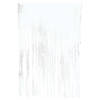 Horror/halloween deco wand/muur/plafond gordijn stof - wit - 100 x 200 cm - griezel uitstraling - Feestdeurgordijnen