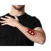 Horror/Halloween verkleed accessoires littekens - nep wond - opplakken op huid - Verkleed tatoeages