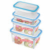 Diepvries/koelkast voedsel bewaarbakjes set van 11x stuks diverse formaten - Vershoudbakjes