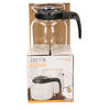 Gerimport Theepot/koffiepot - zwarte deksel en handvat - 0,65 liter - Theepotten