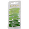 Haarspelden 6 cm groene tinten - Haarspeldjes