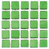 119x stuks mozaieken maken steentjes/tegels kleur groen 5 x 5 x 2 mm - Mozaiektegel
