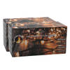 Set van 2x stuks draad lichtsnoeren warm wit 120 lampjes 900 cm - Kerstverlichting kerstboom