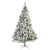 Kerst kunstboom Imperial Pine besneeuwd 180 cm - Kunstkerstboom
