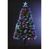 Feeric lights and christmas - fiber kerstboom - H120 cm - met licht - Kunstkerstboom