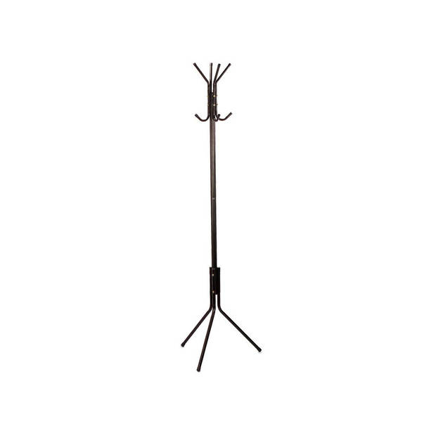 Kipit Kapstok - zwart - staand - metaal - 175 cm - Kapstokken