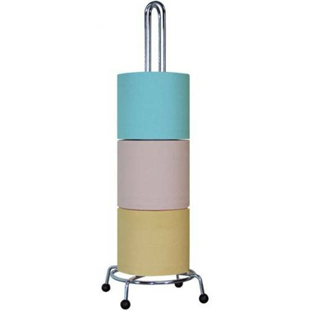 Metalen toiletrolhouder 47,5 cm - Toiletrolhouders