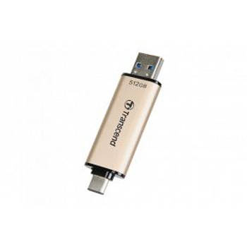 Transcend TS128GJF930C JetFlash 930C Pen Drive [128GB, USB 3.2, Type-A+C, TLC 3D NAND, 420/ 400MB/s]