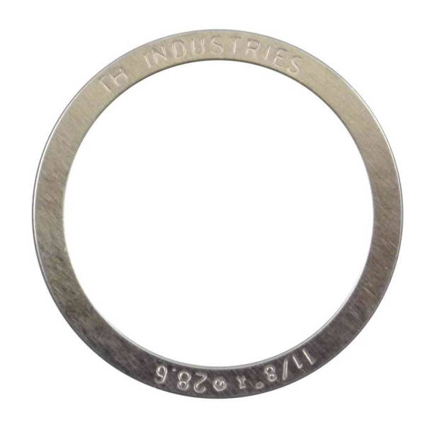 Elvedes balhoodfdring 1 1/8 inch 0,25 mm staal zilver