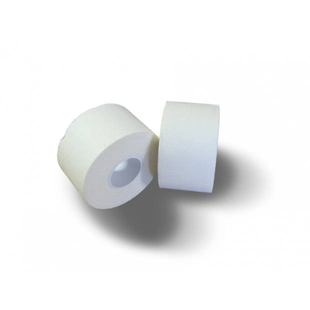 Tunturi sporttape wit 2.5 cm x 13,7 cm 2 stuks