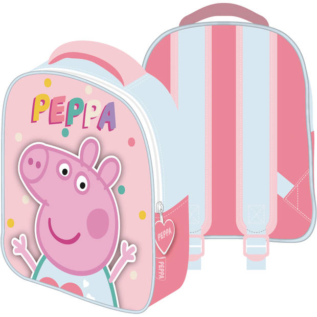 Nickelodeon rugzak Peppa Pig meisjes 26 x 32 cm polyester roze