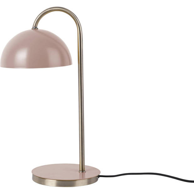 Leitmotiv leeslamp Dome 36,5 x 14 cm staal roze/goud