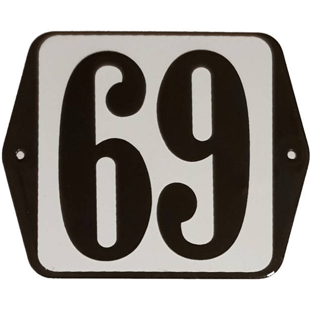 Huisnummer standaard nummer 69