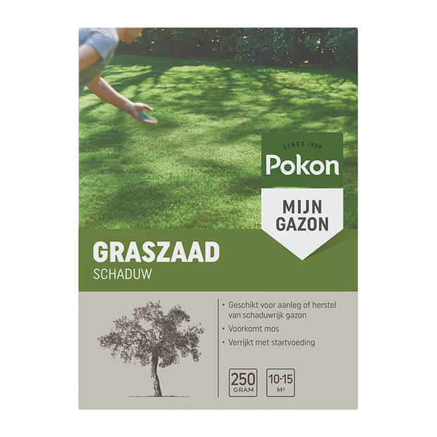 Pokon - 2 stuks Graszaad Schaduw 250gr