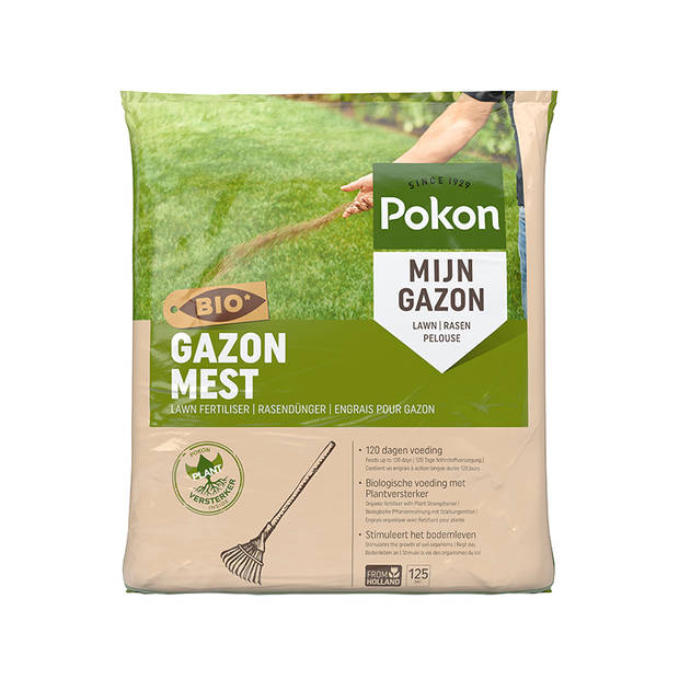 Pokon - Bio Gazonmest 125m2