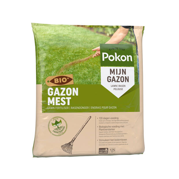 Pokon - Bio Gazonmest 125m2