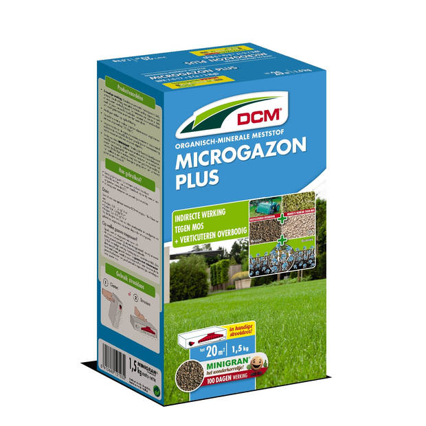 DCM - Meststof Microgazon Plus 1,5 kg