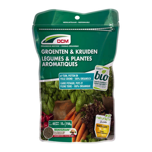 Groenten en kruiden 0,75 kg