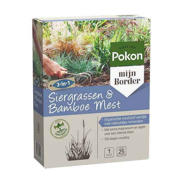 Pokon - Siergrassen & Bamboe Mest 1kg