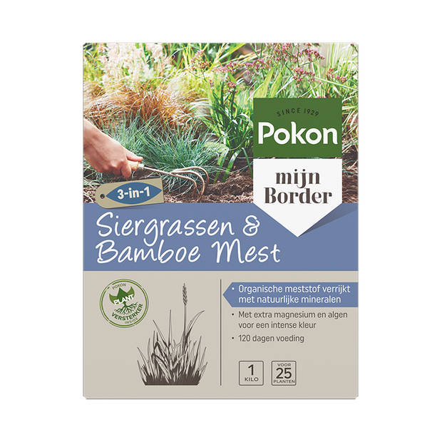 Pokon - Siergrassen & Bamboe Mest 1kg