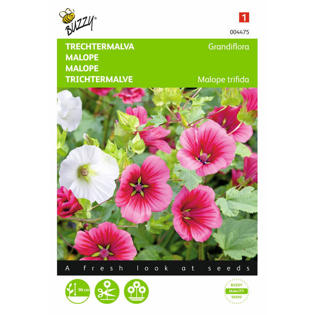 2 stuks Malope trifida grandiflora Gemengd