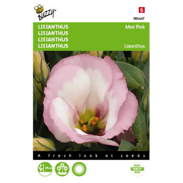 5 stuks Lisianthus mini rose Tuinplus