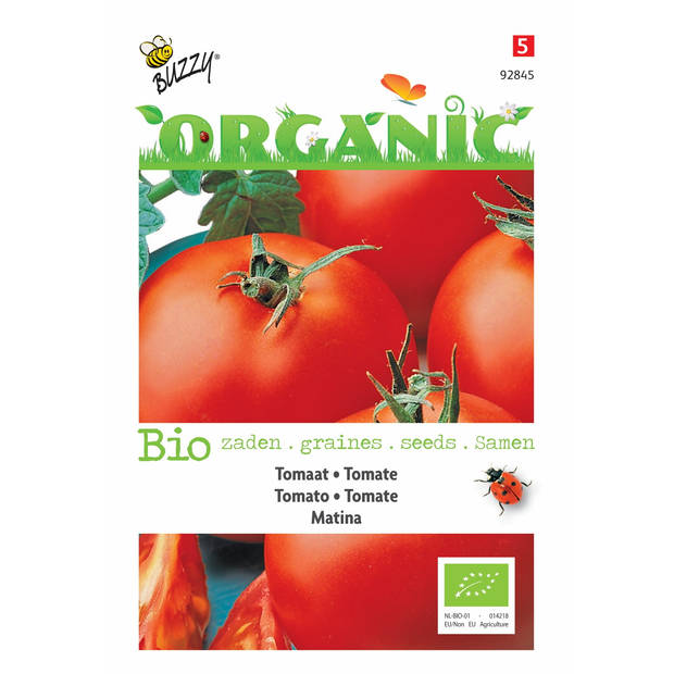 5 stuks Organic Tomaat Matina Tuinplus