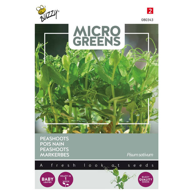 5 stuks Microgreens Peashoots