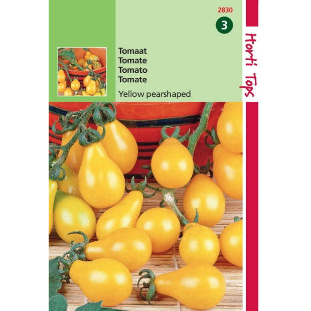 2 stuks Tomaten Yellow Pearshaped