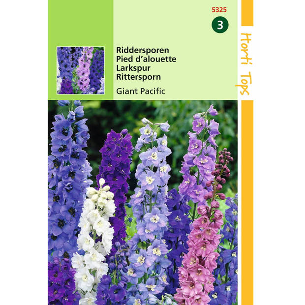 2 stuks Delphinium Cultorum Giant Pacific