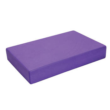 Fitness-Mad yogablok 30 x 20 cm EVA paars