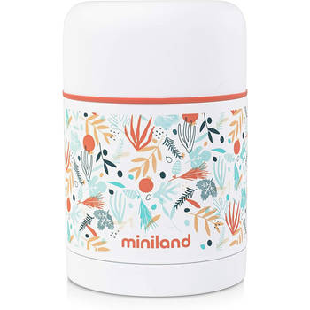 Miniland voedselcontainer Mediterraans 600 ml oranje 3-delig
