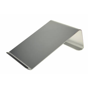 United Entertainment laptopstandaard 28 x 20 cm aluminium zilver