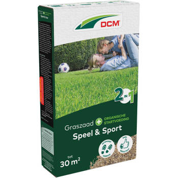 DCM - Graszaad 2-in-1 Speel & Sport 30 M2 (0,6 kg)